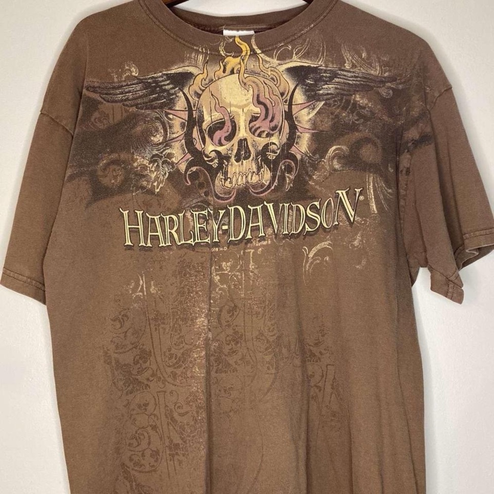 Vintage 2008🔥 Chattanooga Tennessee Harley tee